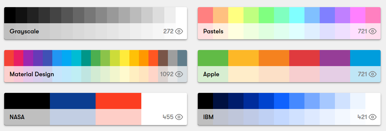 HTML_Color_Palettes